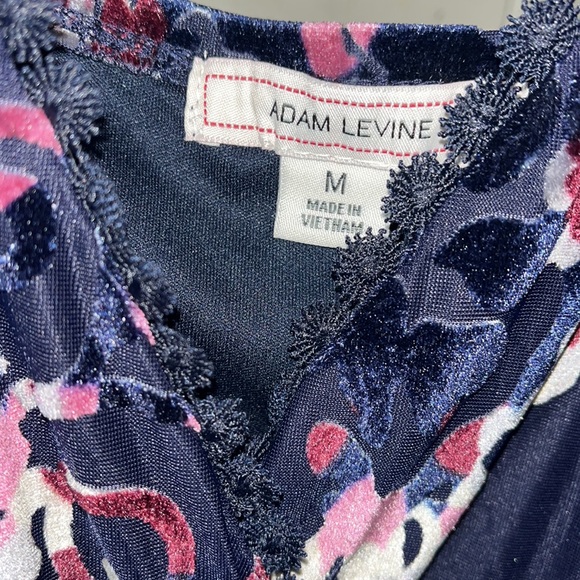 Faux Velvet Romper Dress - Picture 2 of 11